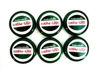 6x18g Zam-buk Herbal Medicated Ointment Green Balm Relief Pain Bruise Burn Itchy Made in Thailand