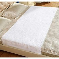 Washable Incontinence Bed Protector Pads - Reusable 34 x 52 Inches Waterproof Mattress Protector Pads with Tuckable Sides for Adult, Child, or Pet(Available on Both Sides with Tucks)