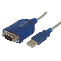 Jameco Valuepro AP1100-VP USB to Serial Converter, Adapter USB 1.1 to RS-232 Serial