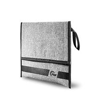 Skunk EXIT Smell Proof Bag 12" x 9.5" with Combination Lock (Gray)