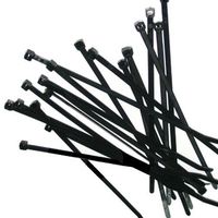 DNF 1000 PACK 6"Inch Zip Tie Black Cable Wire Ziptie Plastic Cord Organizer Wrap