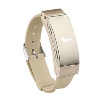 Smart Watch for Women Men, [Fitness Wireless Bluetooth Watch Gift] Waterproof [Wrist Watch ] Bracelet -Sport Watches with Heart Rate/Blood Oxygen Pressure (Gold)