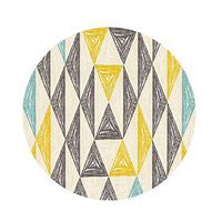 Modern Minimalist Round Rug, Machine Washable Rug Room Bedroom Bathroom, Kitchen Soft Floor Mat, Home Carpet