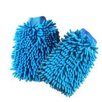 Microfiber Chenille Double-Sided Car Mitt Washing Glove 2 Pack