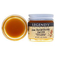 Sea Buckthorn Salve - 1 oz Jar - Organic Healing Skin Balm with St. John's Wort - Certified Cruelty Free