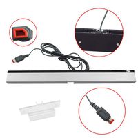 Replacement Wired Infrared IR Ray Motion Sensor Bar for Nintendo Wii and Wii U Console