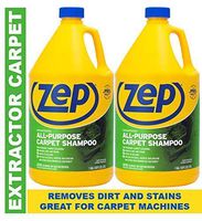 Zep All Purpose Carpet Shampoo ZUCEC128 (Formerly Called Carpet Extractor) (Pack of 2) Concentrated Pro Formula