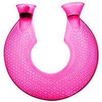 3dsll0 U-Shaped Hot Water Bottle,PVC Rubber Bottle Neck Warmer Hot Water Bottle Winter Neck Hand Bag Heating Bag