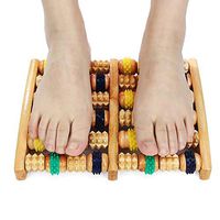LLRYN Dual Foot Massager Roller ， Relieve Plantar Fasciitis, Stress, Heel, Arch Pain - The Original - Shiatsu Acupressure Relaxation