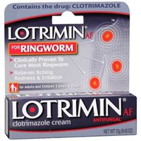Lotrimin AF For Ringworm Cream 0.42 oz (Pack of 2)