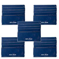 Pack of 25 - Nifty Clean Reusable Microfiber Cloth, Blue