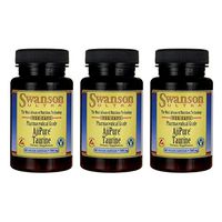 Swanson Amino Acid Ajipure Taurine Pharmaceutical Grade 500 Milligrams 60 Veg Capsules (3 Pack)