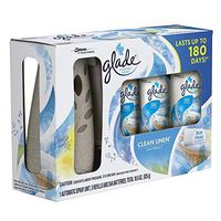 Glade Automatic Spray Starter + 3 Refill (CLEAN LINEN SCENT)