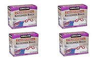Kirkland Signature Drawstring Kitchen Trash Bags - 13 Gallon - 200Count (Plastic, 4 Pack (13 Gallon))