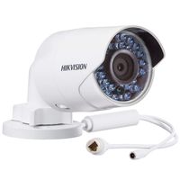 Hikvision DS-2CD2032F-I 1/3" CMOS 3MP IR Fixed Focal Lens Bullet Camera HD Waterproof Cctv Network Security Camera System POE IP Night Vision Camera 6MM with Build-in SD Card Slot