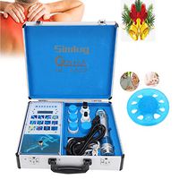 Simlug Professional ED Electromagnetic Extracorporeal Shockwave Machine with CE Approval + 1 Massage Grip Ball, Deep Tissue Percussion Body Relax Muscle Pain Relief Massager ED Treatment