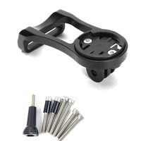 Thinvik Bike Computer Mount for Garmin Edge,Gopro Combo Mount,Compatible with All Garmin Series 1030 1000 830 820 810 530 520 510 500 25 20 GPS Computer