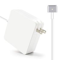 Mac Book air Charger, Replacement MacBook pro 13 inch (Released After Mid 2012) 60W Magsafe 2 Power Adapter Charger fit for A1425 A1465 ME864 ME865 ME866 