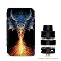Anne Stokes Fire Breather - VooPoo Drag 2 and UForce T2 Tank Skin Decal Vinyl Wrap - Vape Stickers Skins Cover