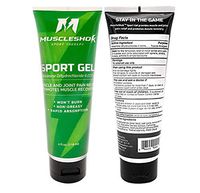 MuscleShok Muscle Therapy Gel with Arnica - Rub On Pain Relief Cream Gel - Muscle and Joint Pain Relief - Sports Gel - Maximum MSM Content - (1 Pack)