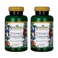 Swanson Children's Chewable Multivitamin 120 Chwbls (2 Pack)
