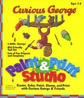 Curious George Paint and Print Studio