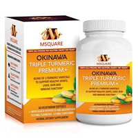 Okinawa Triple Turmeric Premium Plus- 60 Softgel Capsules for Seniors. 1020mg and 225mg Curcumins with 3 Turmeric Varietals to Aid Joint Support, Joint Pain Relief & Anti-Inflammatory. Made in USA.