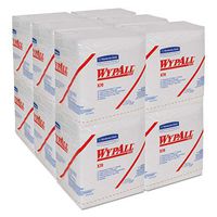 WypAll 41200 X70 Wipers, 1/4 Fold, 12 1/2 X 12, White, 76/pack, 12 Packs/carton