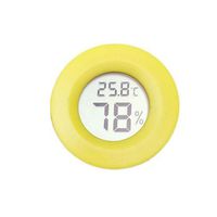 Halffle Mini LCD Digital Thermometer Hygrometer, Temperature Test Humidity Moni Basal Thermometers for Greenhouse Babyroom