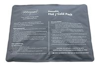 Obbomed MV-5470 Large Size Compress Gel Ice Pack, Hot & Cold Therapy for Pain Relief and Injury Recovery, Reusable, freezable, Microwavable Heated Pad for Sprains Swelling Injuries, Headache 15” x 11"