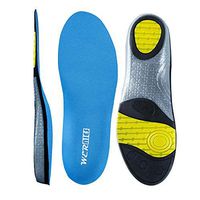 Sky Blue Size 9 Athletic Shoes Insoles for Mens Womens, Shoe Sole Inserts for Running, Arch Comfort Replacement Sports Shoe Insert, Sneaker Insert