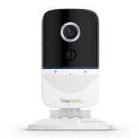FREECAM Mini Baby Monitor-Wireless IP Camera with Rechargeable Battery Security Surveillance System 720P HD 5M IR PIR Sensor for Smart Home Indoor (C330)