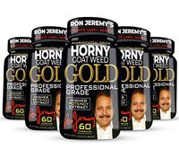 Ron Jeremy's Private Label Series - Horny Goat Weed Gold Professional Grade - 5 Bottles