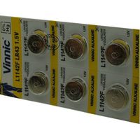 DIVERS Pack de 10 batterys Vinnic L1142