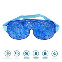 1 Pack Gel Bead Eye Mask Hot and Cold Two Side Reusable Therapy Eye Relieve 10 4 Inch By FORMAX CARE (1)