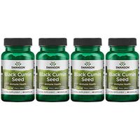 Swanson Full Spectrum Black Cumin Seed 400 Milligrams 60 Capsules 4 Pack
