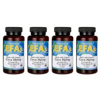 Swanson Made with Organic Coco Hemp Coconut Oil & Hemp Seed Oil 60 Sgels (4 Pack)