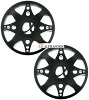 PGR15XB - Alphasonik 15" Black Excursion Grilles Pair