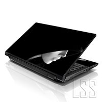 LSS 15 15.6 inch Laptop Notebook Skin Sticker Cover Art Decal Fits 13.3" 14" 15.6" 16" HP Dell Lenovo Apple Asus Acer Compaq (Free 2 Wrist Pad Included) Hooded Girl