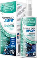 VasoCorp NeuropAWAY Neurop Pain Relief Spray | 4.0 oz with Menthol | Nerve Pain Relief and neurop Pain Relief for feet, neurop Treatment for Burning Numbness Pain in Legs and feet