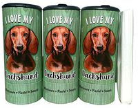 I Love My Dachshund Gift Collection (Refillable Tissue Tube with 1 Refill Package)