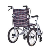 Wheelchair Medical Equipment Steel, Foldable Mobility Device with Leg Guard Belt Design,18 Inch Seat Width,Suitable for Handicapped and Disabled Users Walker Assist Devices