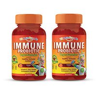 Vitamin Friends - Probiotics for Kids and Adults, Children's Multivitamin Immune Support Gummies with Vitamin C, Zinc Citrate & Echinacea - Probiotic Supplement for Healthy Immune System