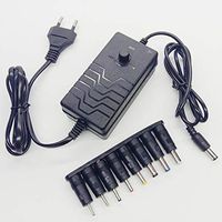 Fincos 24-36V 2A AC/DC Adapter Switching Power Supply Regulated 25V 26V 27V 28V 29V 30V 31V 32V 33V 34V 35V Power Adapter US EU Plug - (Plug Type: US)