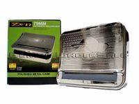 Zen 79mm Metallic Automatic-cigarette Rolling Machine - Silver