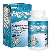 BioGenetic Labs Forskolin Lean & Tone - Weight Loss Pills - Body Toning Formula Fat Burner and Maintenance of Muscle Mass For Men and Women Appetite Suppressant - 60 Capsules - Vegetarian