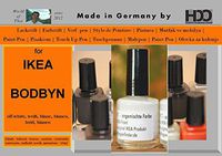 Touch-Up Pen for IKEA BODBYN white blanc