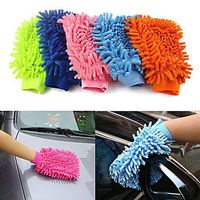 carduran Chenille Microfiber Premium Scratch-Free Wash Mitt,Super Microfiber Cleaning Glove Car Truch Wash Washing Single Sided Anti-Scratch Cleaning Glove