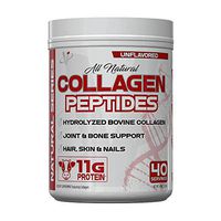 VMI Sports Collagen Peptides, All Natural Hydrolyzed Bovine Collagen Protein, 40 Servings, Unflavored, 16.9 Ounce