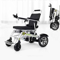 AA100 Electric Wheelchair Full Intelligent one-Button Automatic Folding Ultra-Light Aluminum Alloy Body / 20A ion Battery